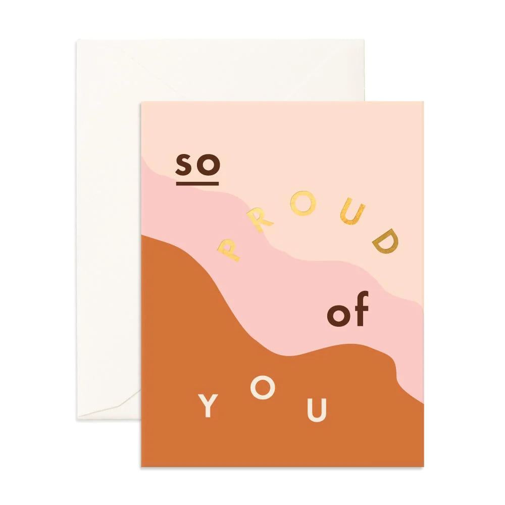 Congratulations Greeting Card by Fox and Fallow