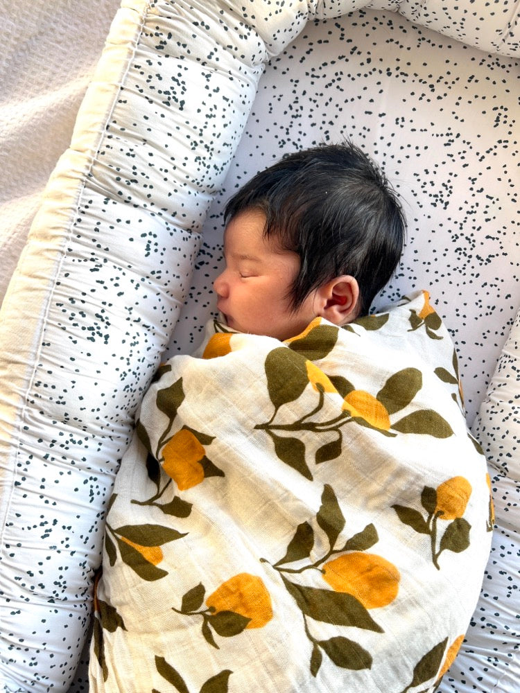 Organic Muslin Wrap Swaddle by Fox & Fallow
