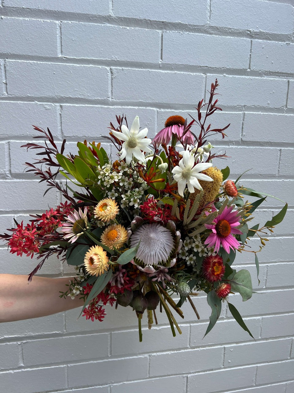Christmas Flowers Bouquet | Mixed Seasonal & Native Arrangement