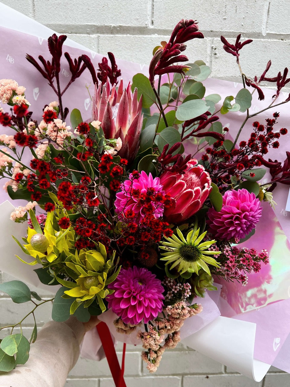 Christmas Flowers Bouquet | Mixed Seasonal & Native Arrangement