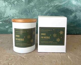 Christmas Scented Soy Candles by April Blossom Co