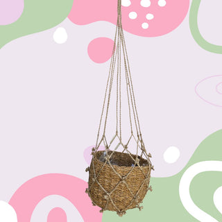 Macrame Hanging Basket