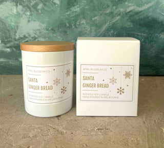 Christmas Scented Soy Candles by April Blossom Co