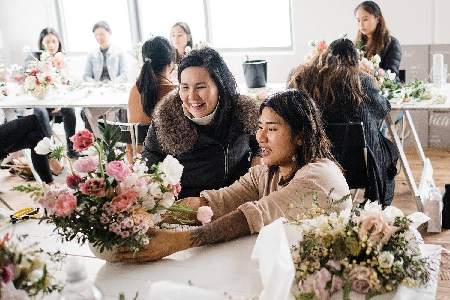 Flourish Sydney Floristry Workshop 2020 - Lime Tree Bower