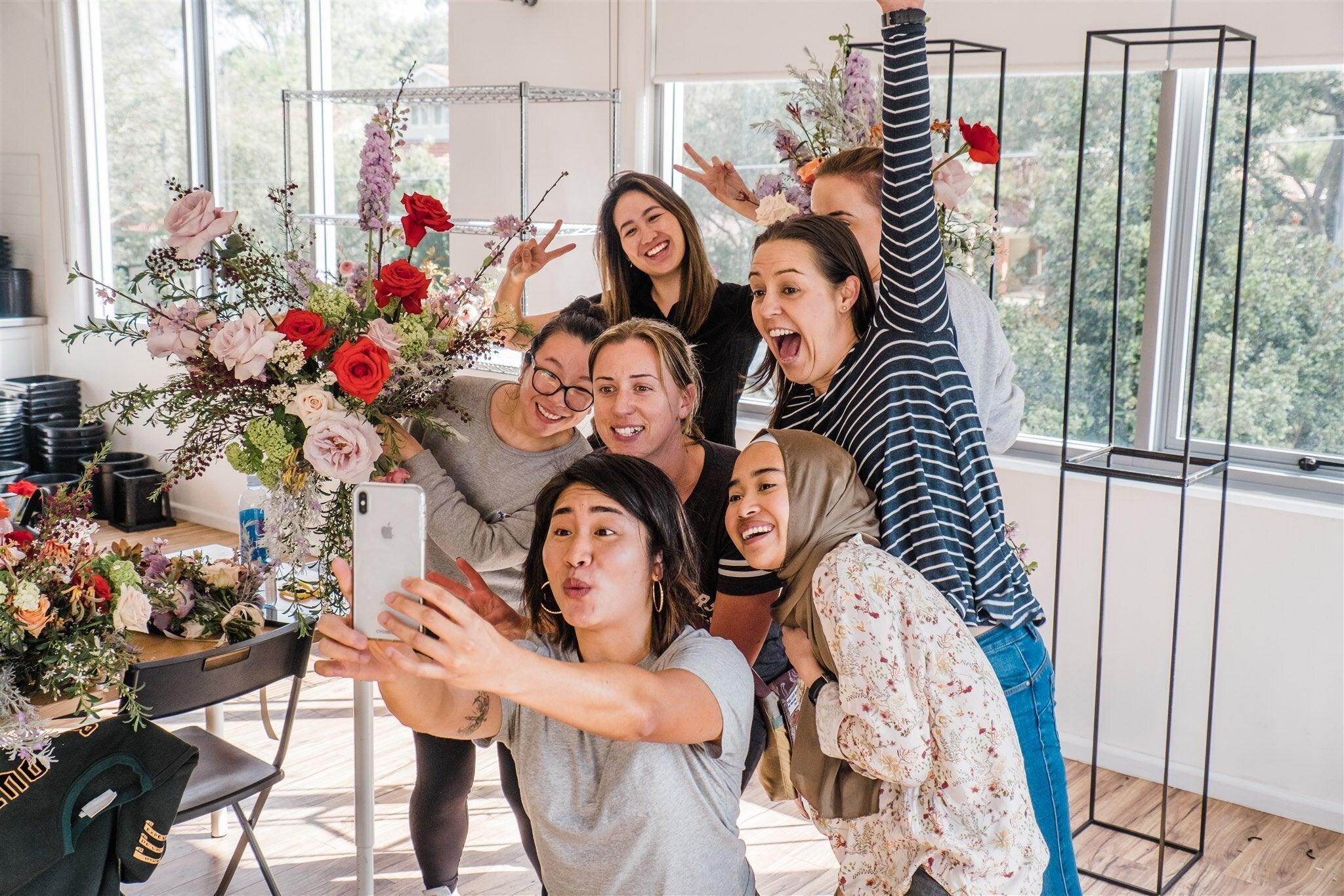 Flourish Sydney Floristry Workshop 2019 - Lime Tree Bower