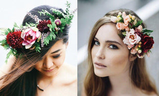 5 Wedding Hairstyles with Flowers as Inspiration - Lime Tree Bower