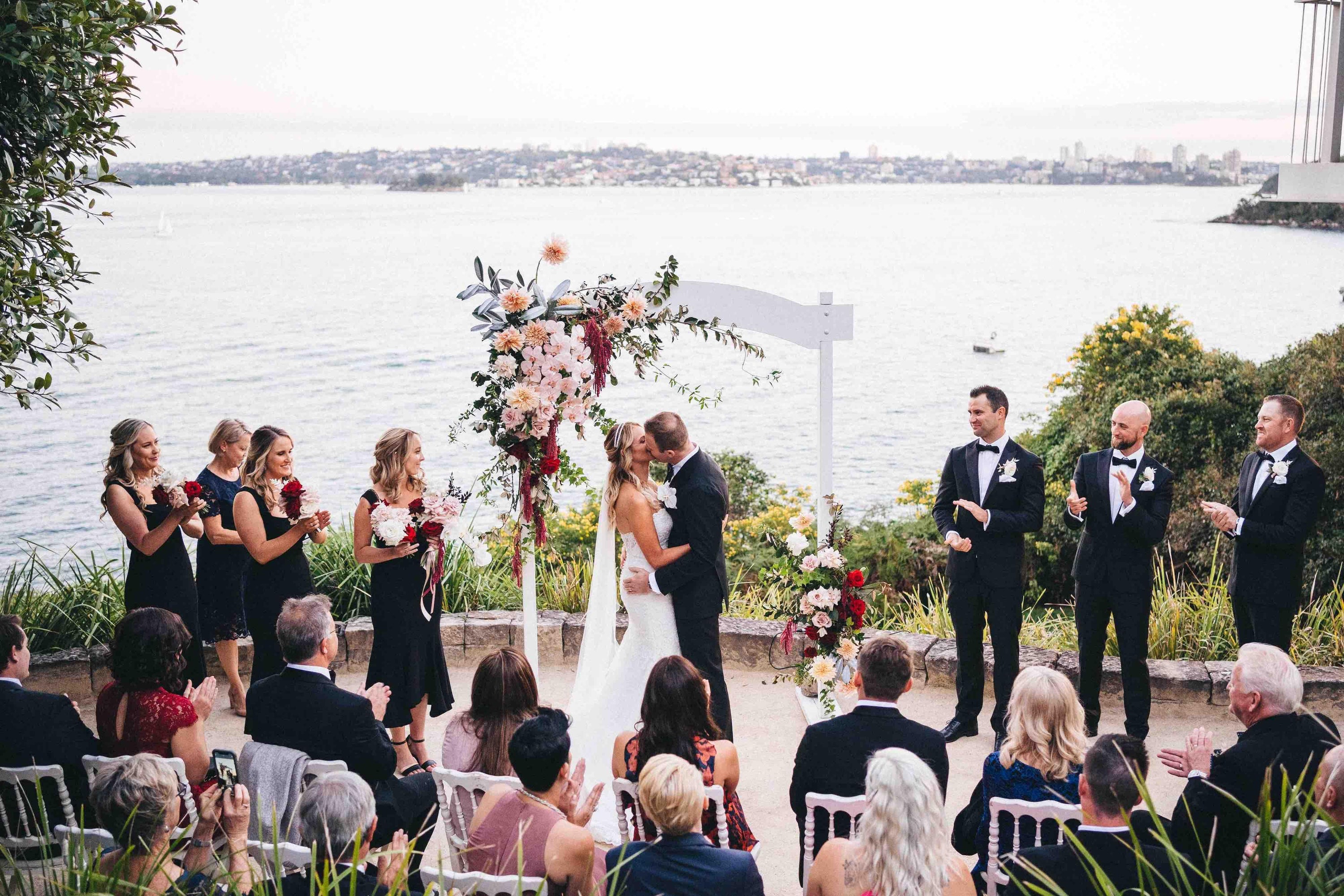 Jackie & Mathew’s Sergeants Mess Chowder Bay Wedding - Lime Tree Bower