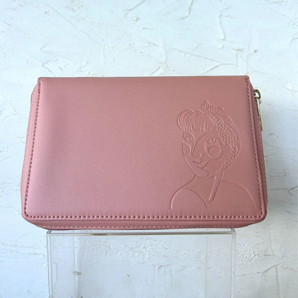 Jewellery Big Boy Wallet by Middle Child in Pink