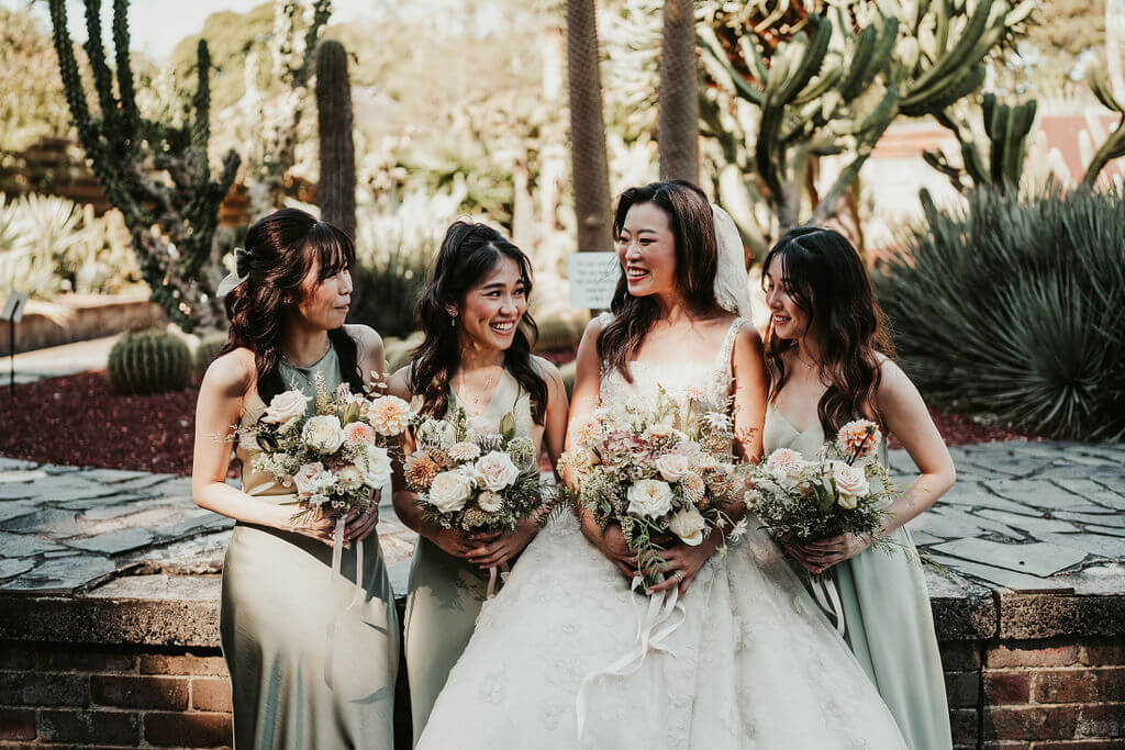 Bridesmaid Bouquet - Seasonal Wedding Flowers