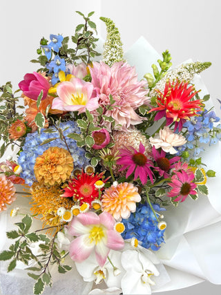 Buongiorno Positano | Summer Pastel Flowers Bouquet