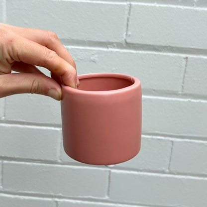 Ceramic Cylinder Mini Planter Pot