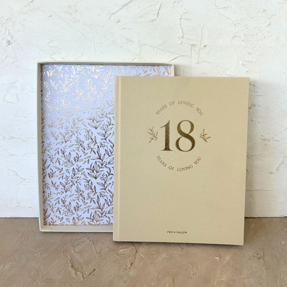 Childhood Journal in Gift Box by Fox &amp; Fallow