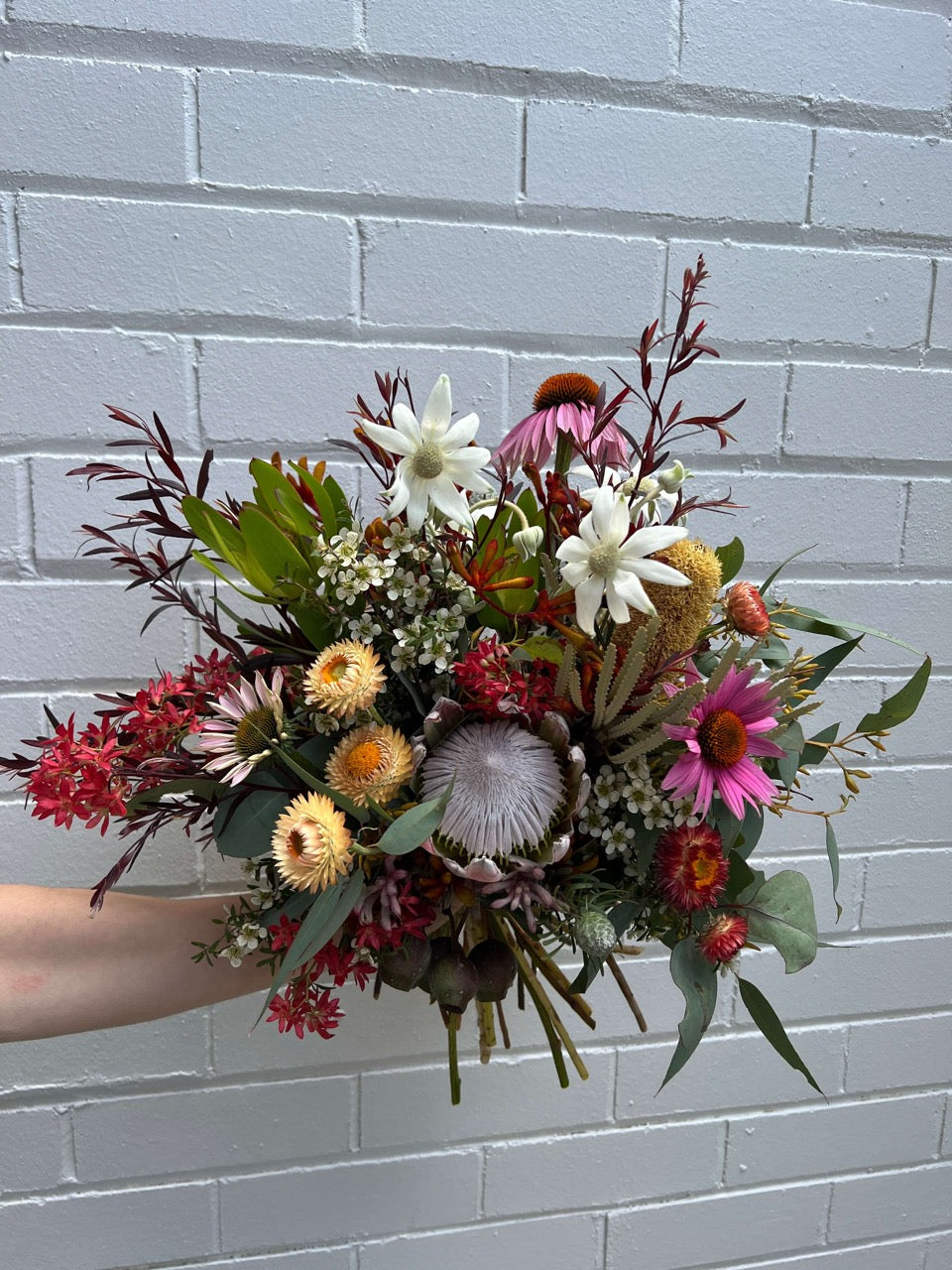 Christmas Flowers Bouquet | Mixed Seasonal &amp; Native Arrangement