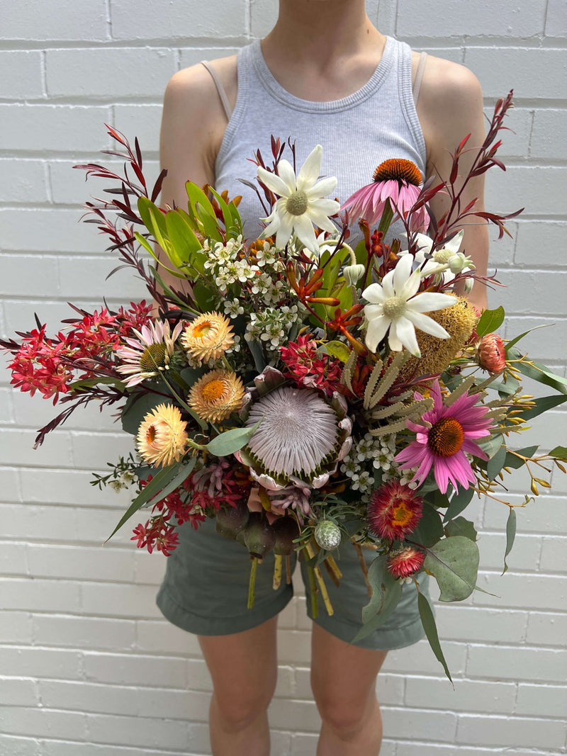 Christmas Flowers Bouquet | Mixed Seasonal & Native Arrangement