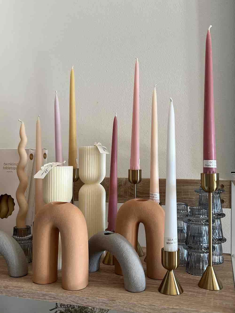 Taper Dinner Candlesticks