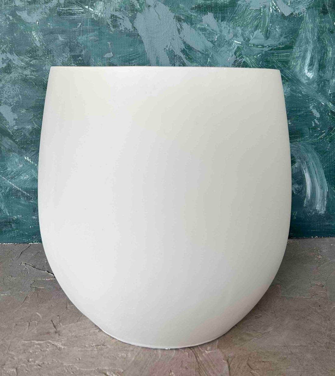 Egg Cement Planter Pot