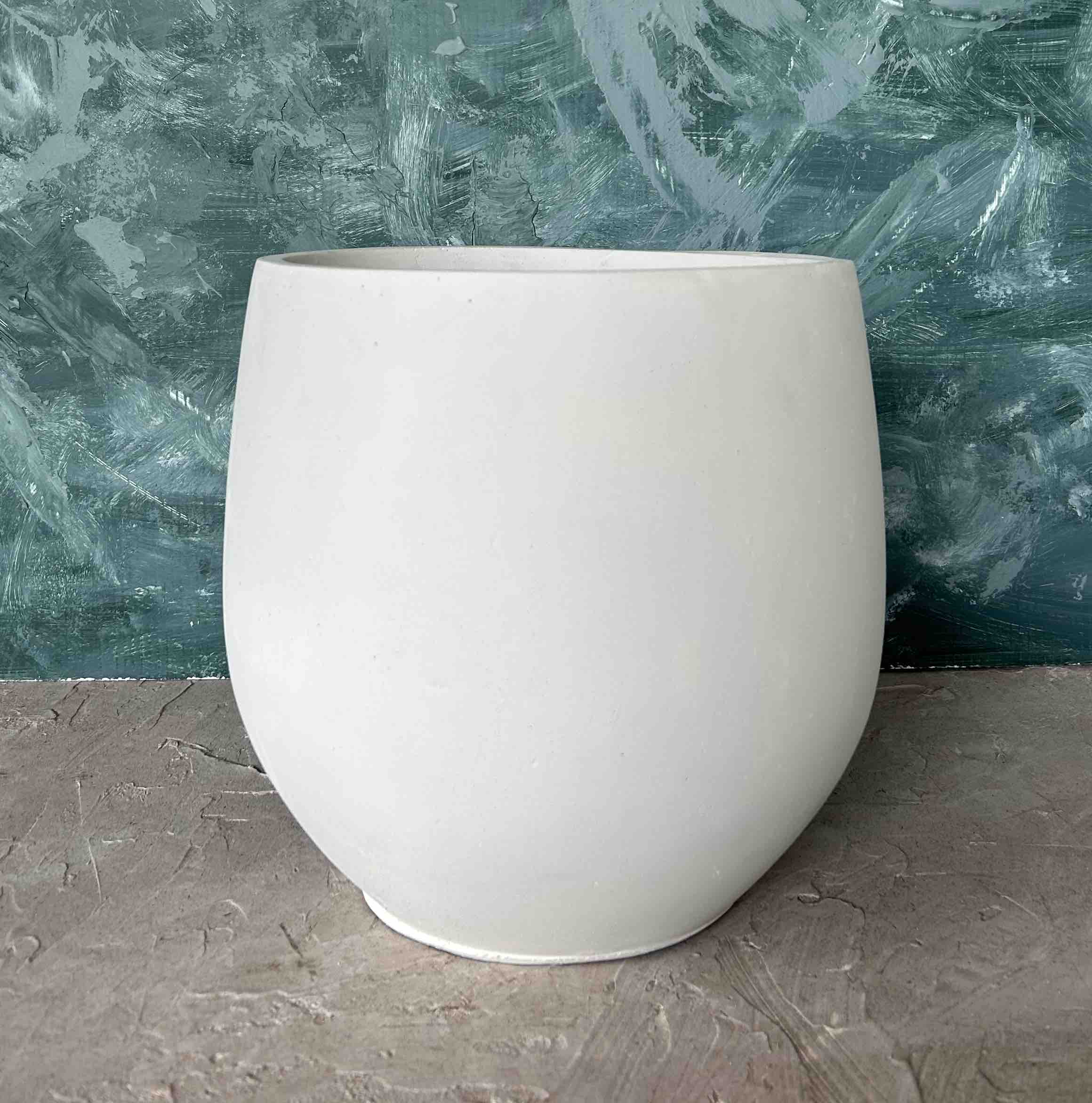 Egg Cement Planter Pot