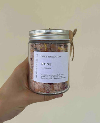 Essential Oil Bath Salts by April Blossom Co