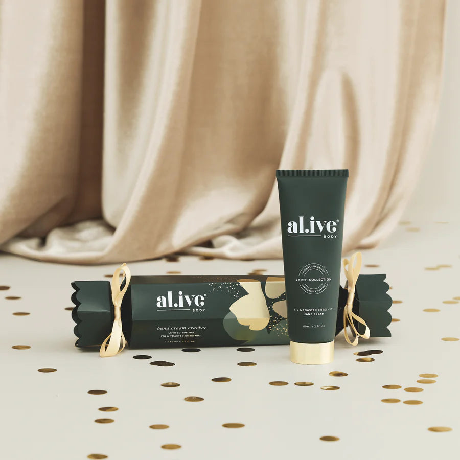 Hand Cream Christmas Cracker by Alive Body