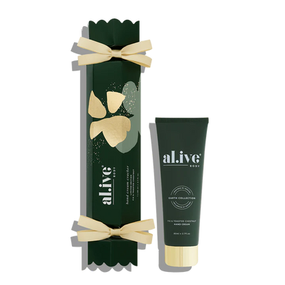 Hand Cream Christmas Cracker by Alive Body