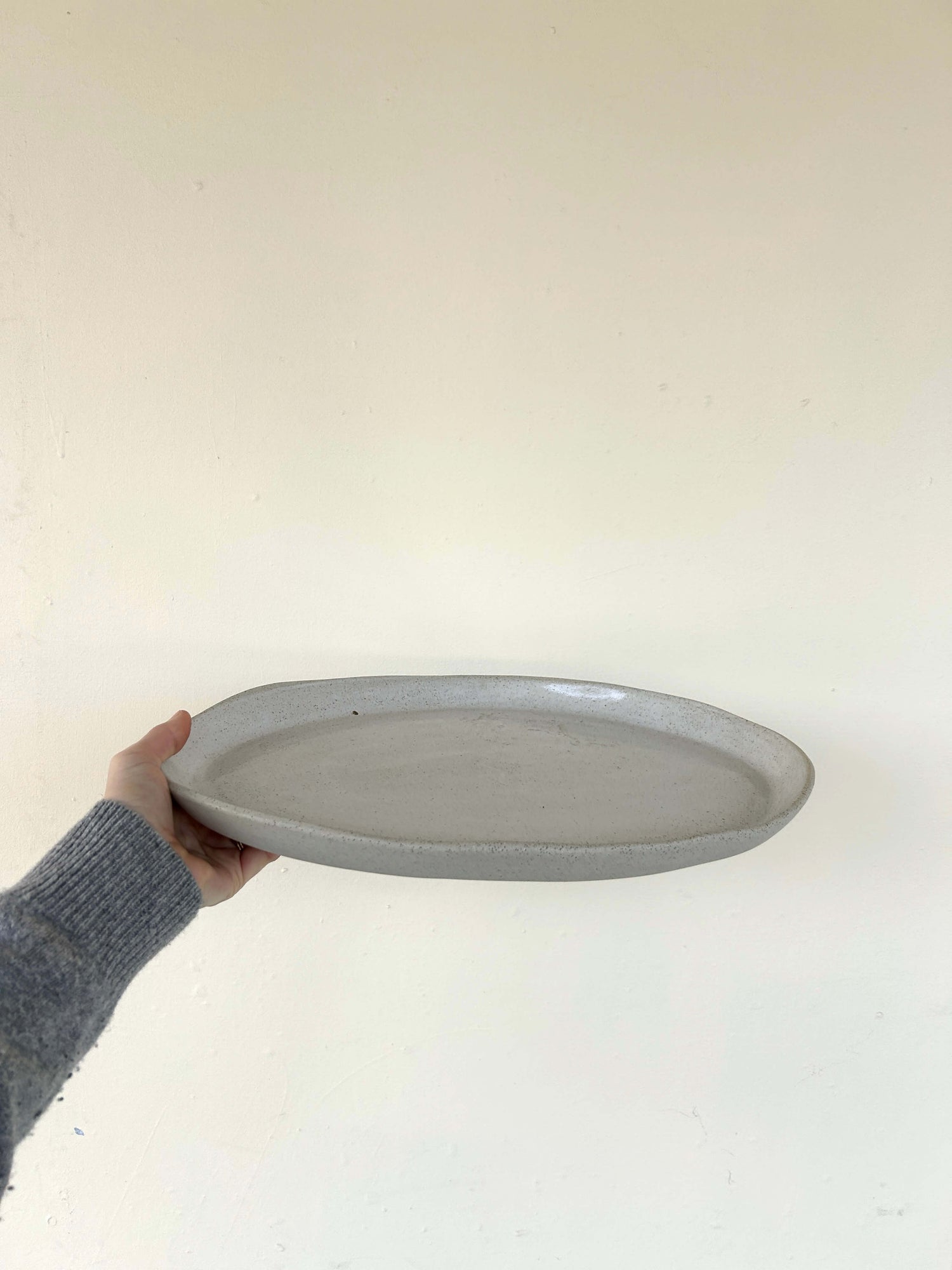 Oval Platter by Kim Wallace Ceramics