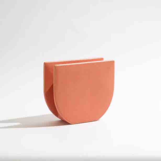 Lunar Ceramic Vase by Ben David by KAS