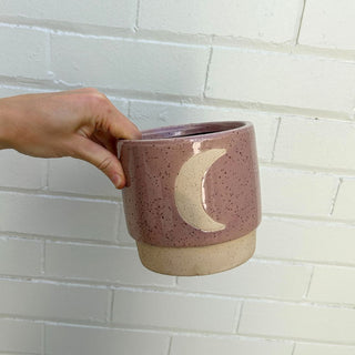 Moon Ceramic Planter Pot