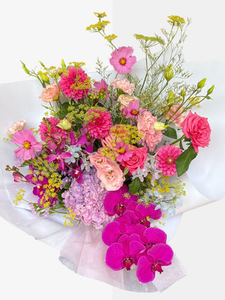sydney flower delivery pink beautiful bouquet