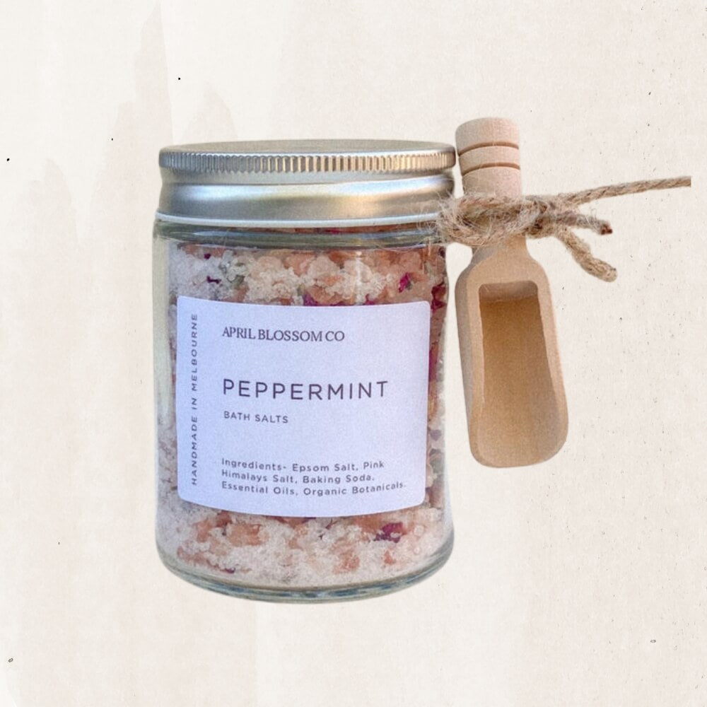 Essential Oil Bath Salts by April Blossom Co