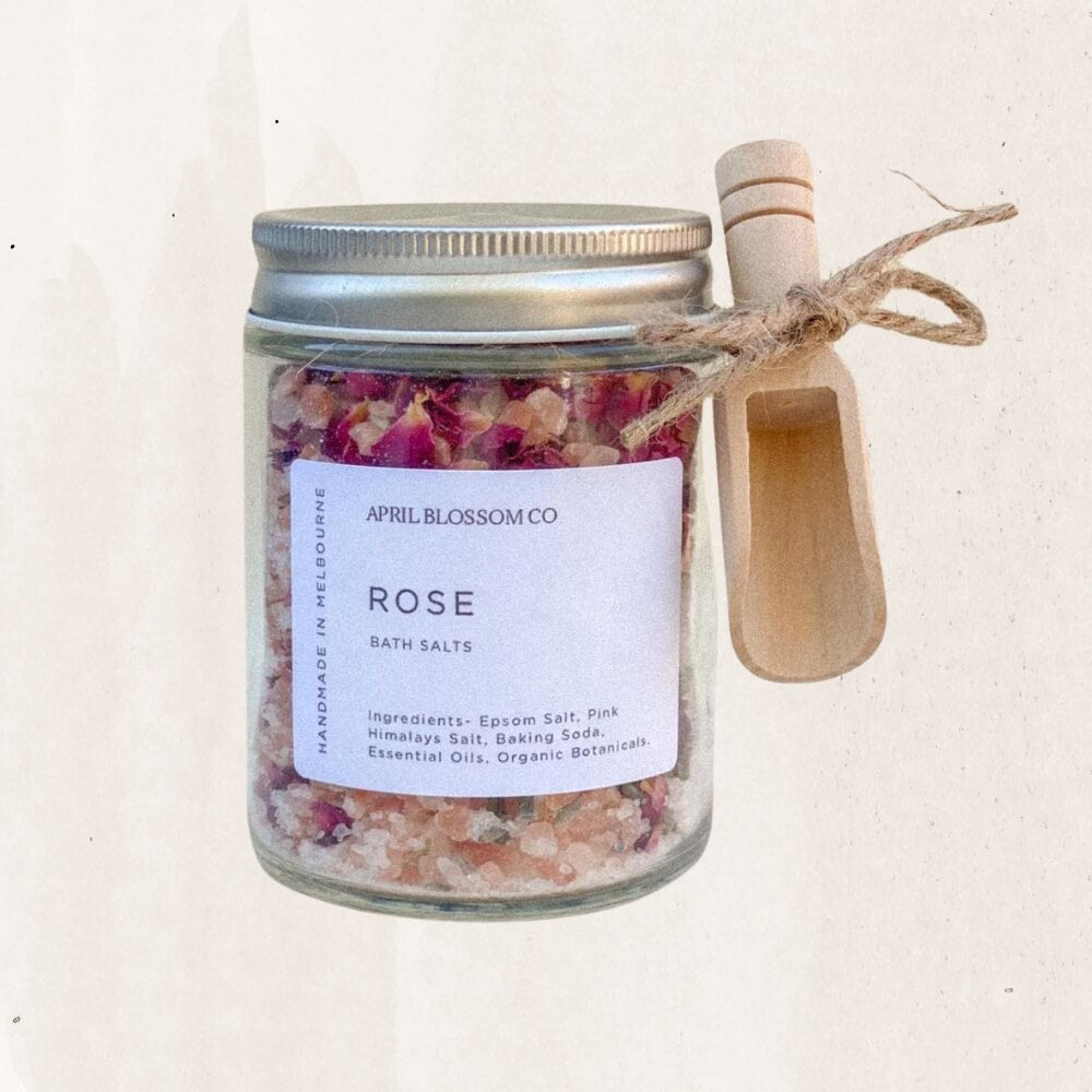 Essential Oil Bath Salts by April Blossom Co