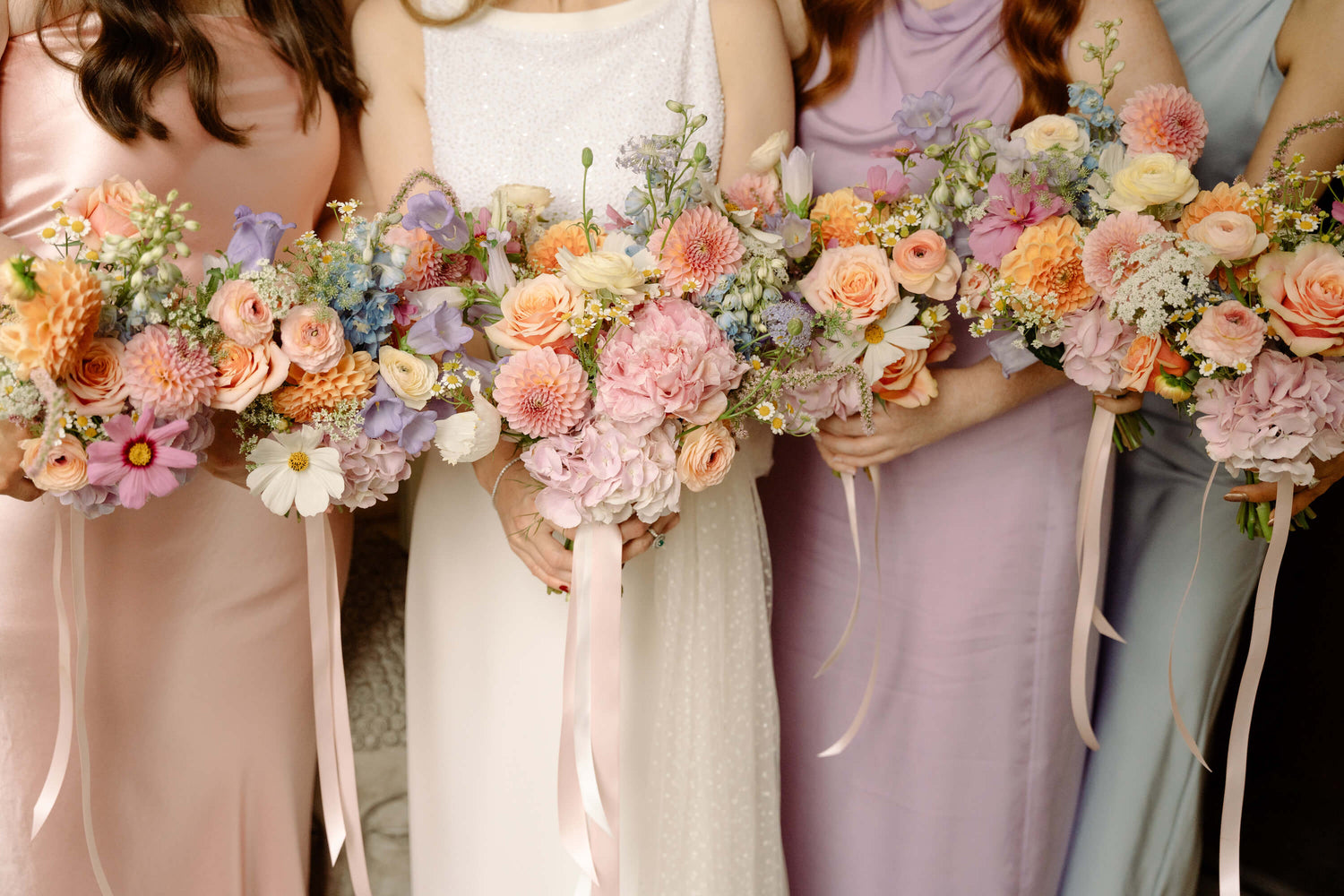 Bridesmaid Bouquet - Seasonal Wedding Flowers