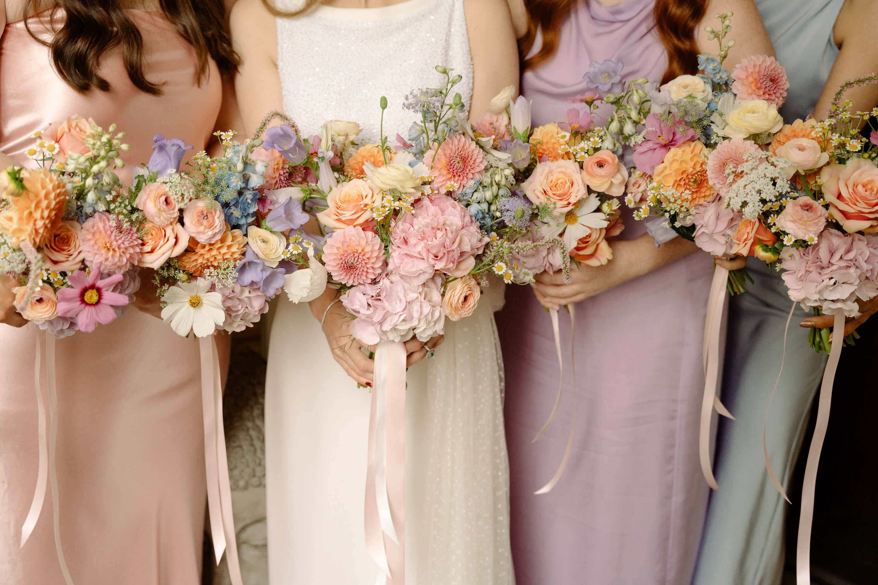 Bridesmaid Bouquet - Seasonal Wedding Flowers