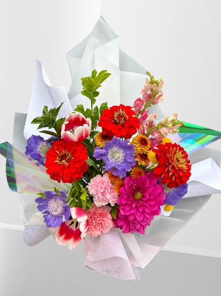 Valentine's Day Flowers | Bright & Colourful Flowers Bouquet