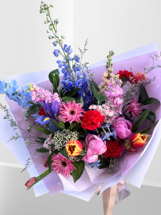 Valentine's Day Flowers | Bright & Colourful Flowers Bouquet