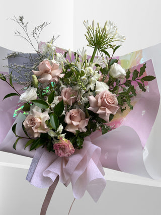 Valentine's Day Flowers | Pastel Flower Bouquet