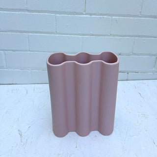 Wave Ceramic Vase by Ben David by KAS