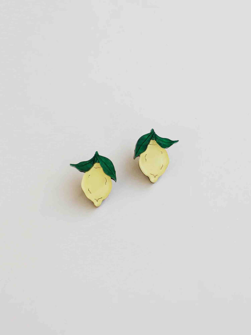 Mini Lemon Studs II by Wolf &amp; Moon