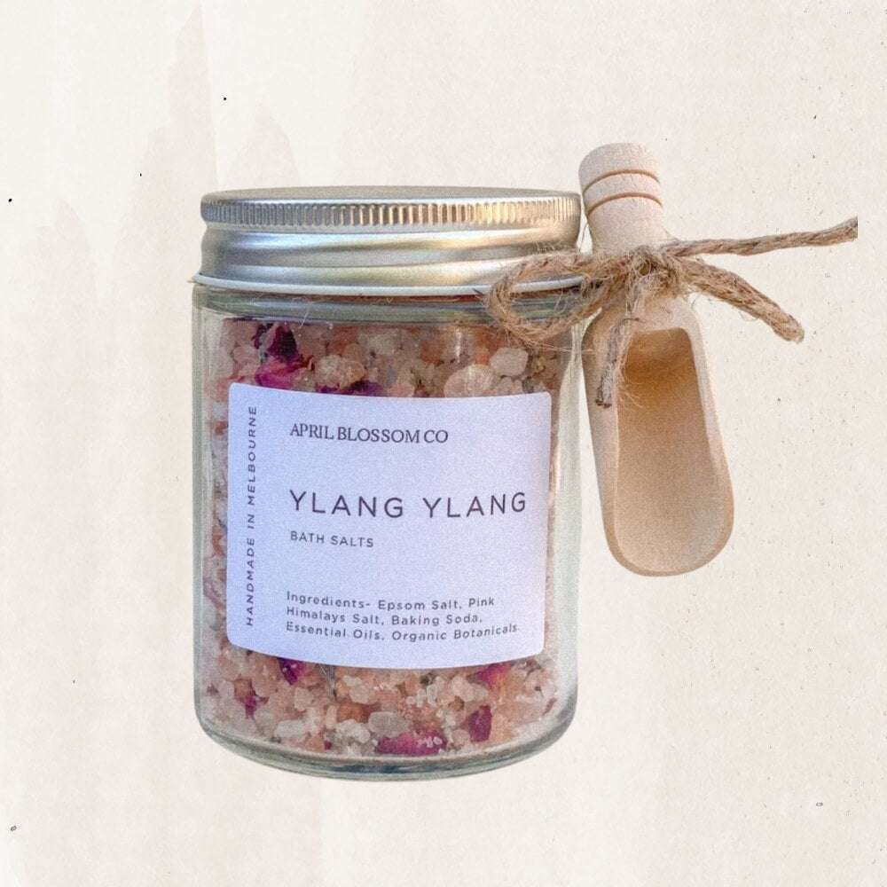 Essential Oil Bath Salts by April Blossom Co