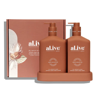 Alive Wash & Lotion Duo + Tray - Lime Tree Bower
