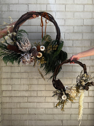 Christmas Wreaths - Monkey Rope Vine Handmade - Lime Tree Bower