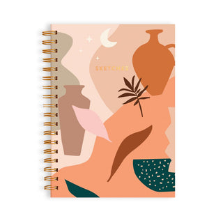 Spiral Medium Notebook by Fox and Fallow - Lime Tree Bower