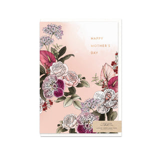 MOTHER'S DAY GREETING CARD BY TYPOFLORA