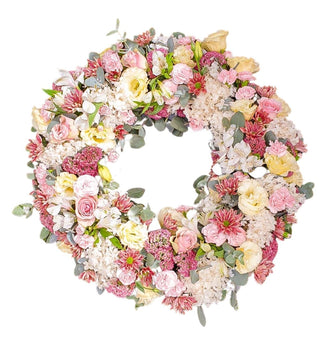 Traditional Funeral Wreath - Lime Tree Bower