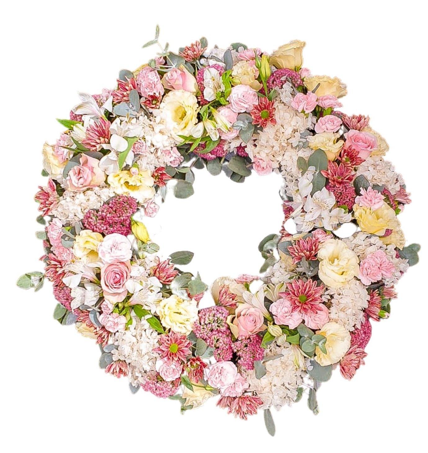 Traditional Funeral Wreath - Lime Tree Bower