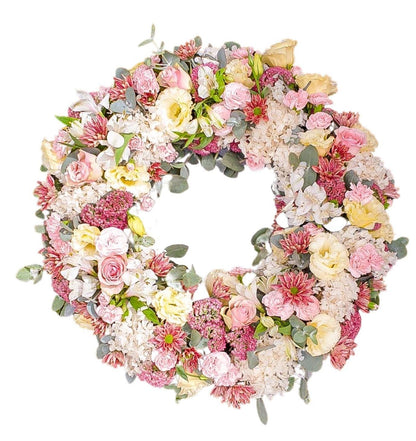 Traditional Funeral Wreath - Lime Tree Bower