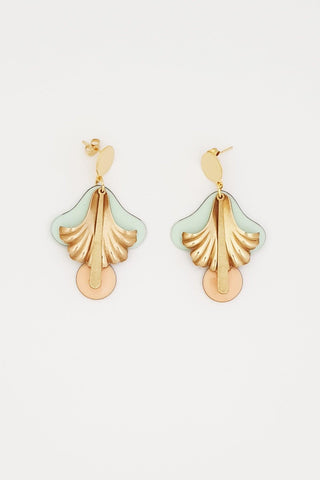 Middle Child Furling Earrings - Lime Tree Bower