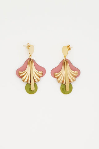 Middle Child Furling Earrings - Lime Tree Bower